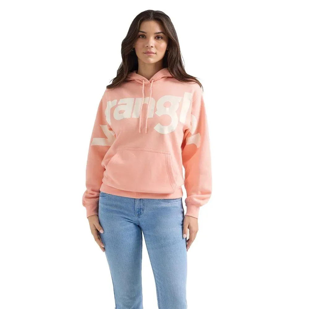Wrangler Womens Pink Classic Hoodie
