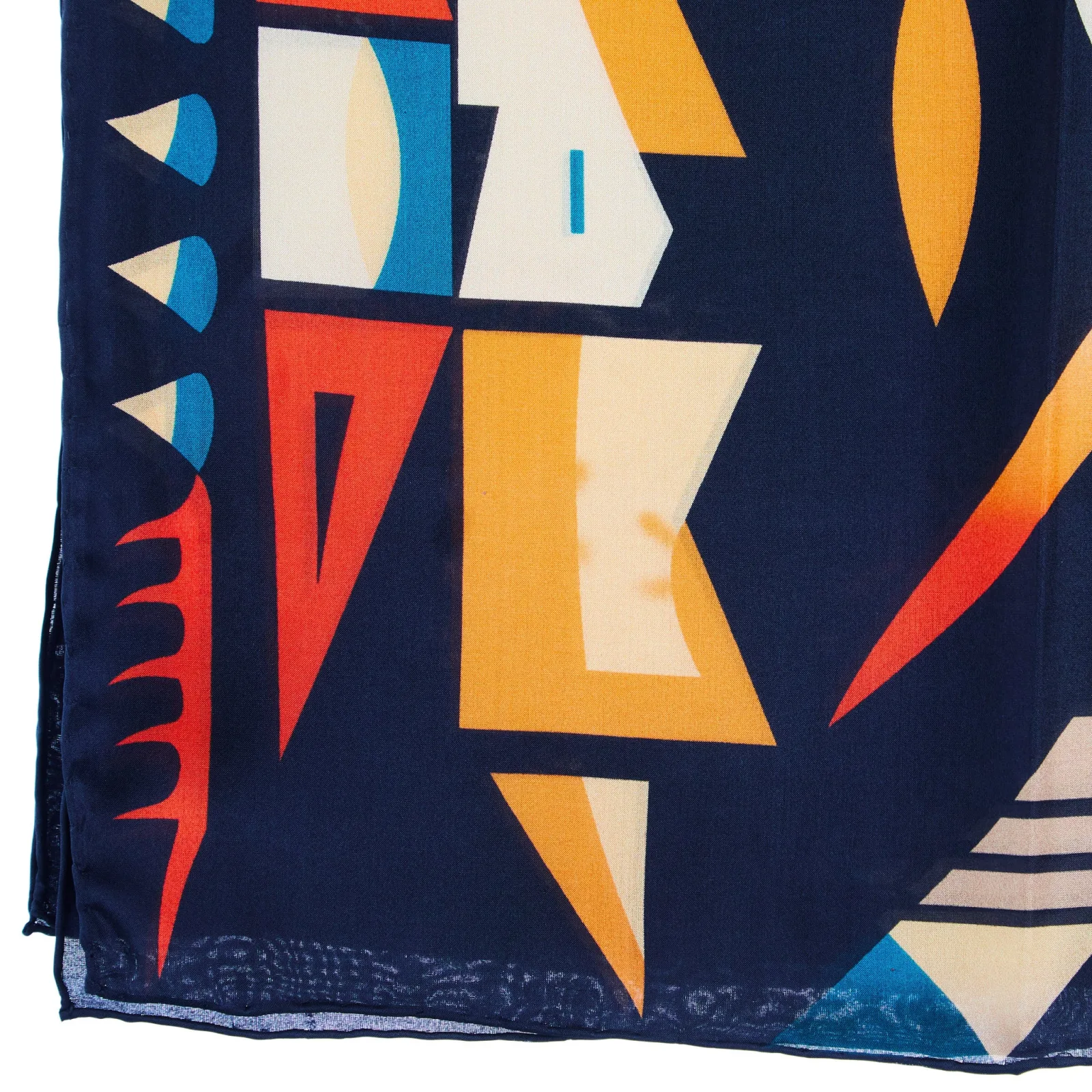 Wyoming Traders Mens Aztec #7 Black Orange Wild Rag - Image 2