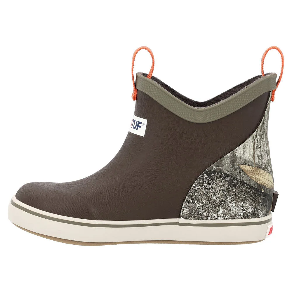 Xtratuf Kid's Dark Brown and Realtree Edge Ankle Deck Boot - Image 2