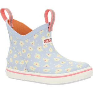 Xtratuf Kid's Skyway Floral Ankle Deck Boot