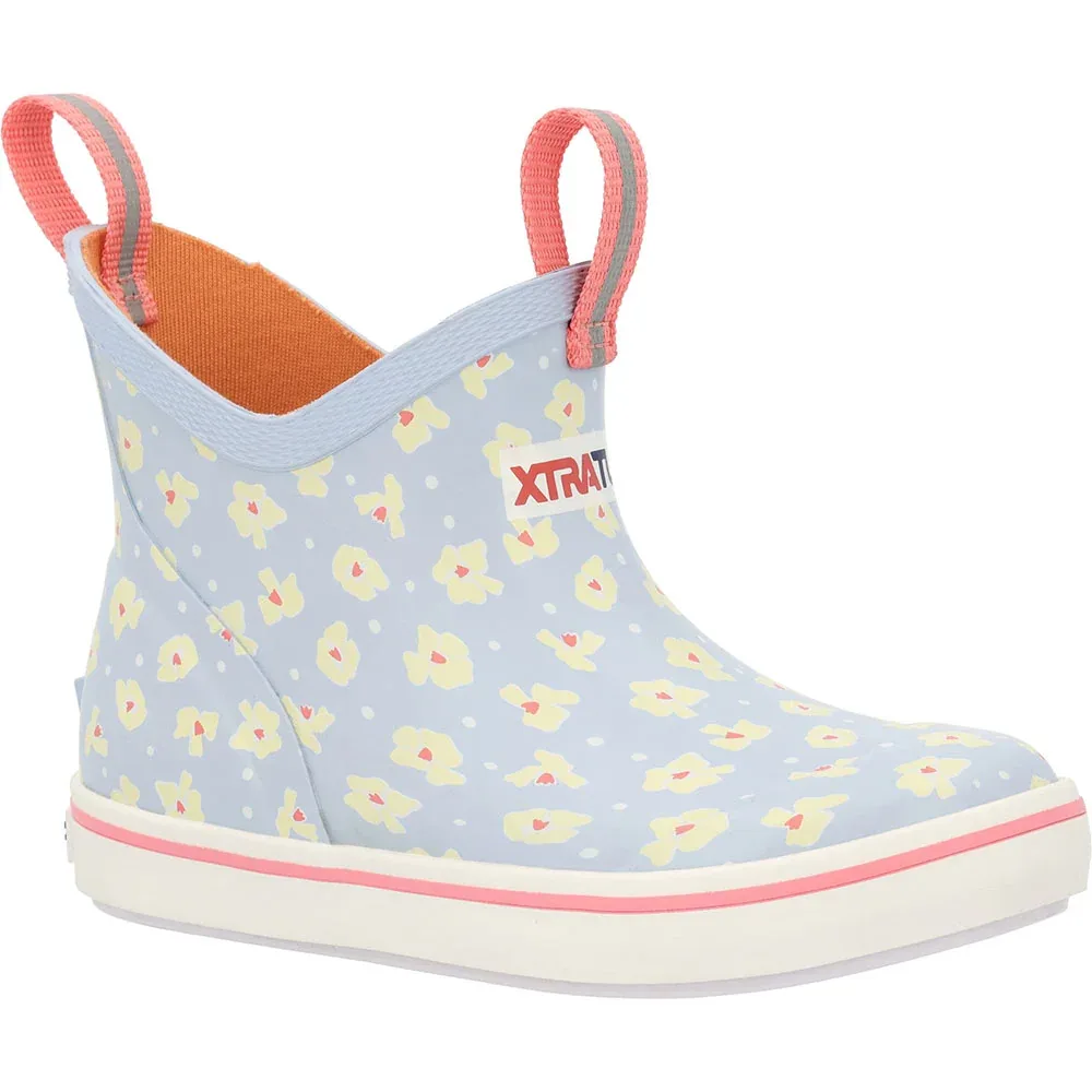 Xtratuf Kid's Skyway Floral Ankle Deck Boot