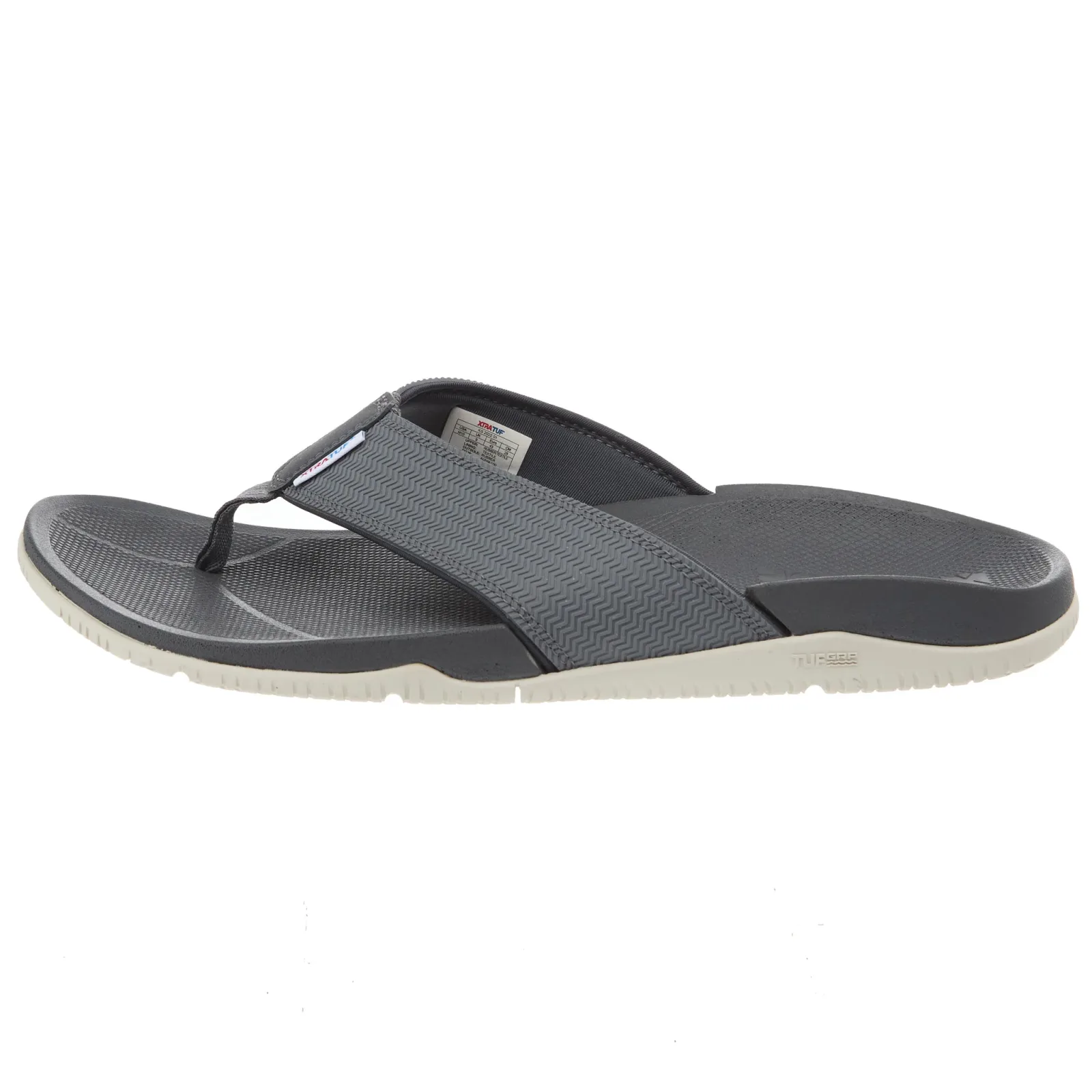 Xtratuf Men`s Auna Grey Flip Flop - Image 2