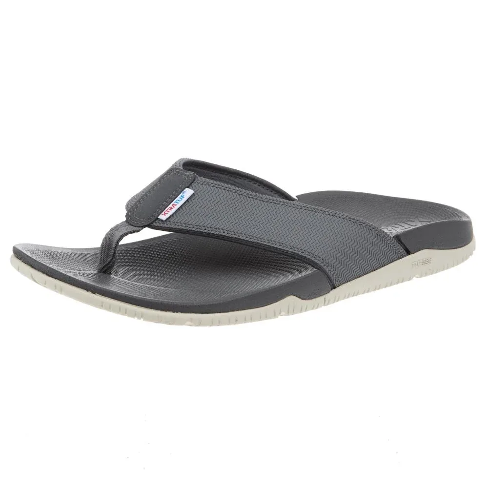 Xtratuf Men`s Auna Grey Flip Flop