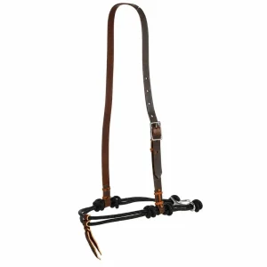 Yoder Equine Products Knotted Double Rope Tiedown Noseband