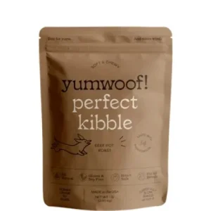 Yumwoof Natural Pet Food Perfect Kibble Gut Health Beef Pot Roast Air-Dried Dog Food