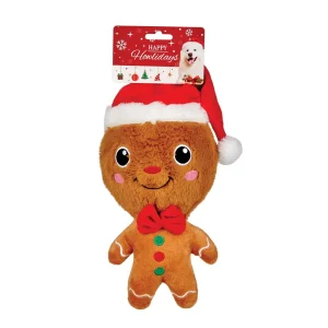 Zanies Holiday Gingerbread Man Plush Toys