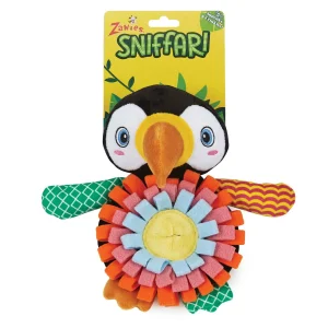 Zanies Parrot Sniffari Toy with Squeaker
