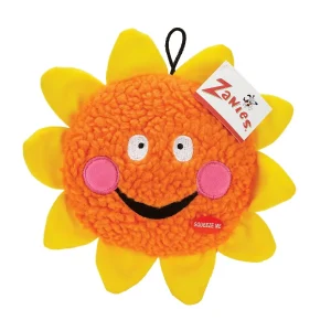 Zanies Smiling Toy Sun 8In Orange/Yellow