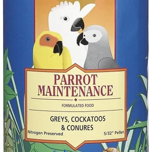 Zeigler Bros 5/32" Parrot Maintenance for Medium & Large Parrots Bird Food - 32 oz