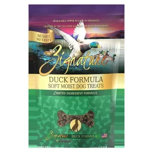 Zignature Duck Flavored Soft Dog Treats