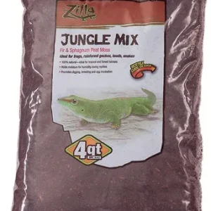 Zilla Bedding Jungle Mix 4Qt