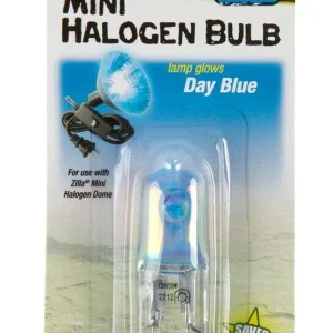 Zilla Mini Halogen Bulb Day, Blue, 50W