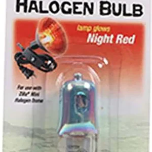 Zilla Mini Halogen Bulb Night, Red, 25W