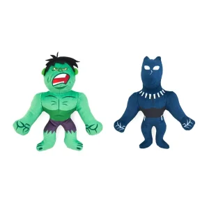 Zippypaws Comic Hulk and Black Panther Duo Dog Toys