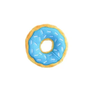 ZippyPaws Donutz Dog Toy Junior Blueberry 1ea/Sm 818786018139