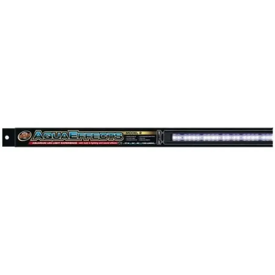 Zoo Med AquaEffects Model 2 LED Light Fixture Black
