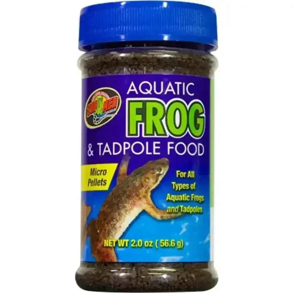 Zoo Med Aquatic Frog & Tadpole Food – Natural Diet, 2oz