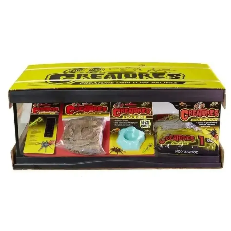 Zoo Med Creatures Den Low Profile Starter Kit