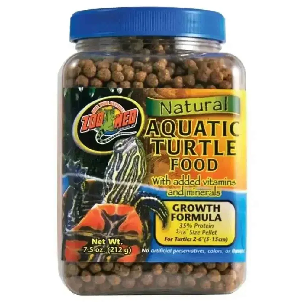 Zoo Med Natural Aquatic Turtle Food - Growth Formula Pellets