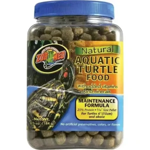 Zoo Med Natural Aquatic Turtle Food - Maintenance Formula Pellets