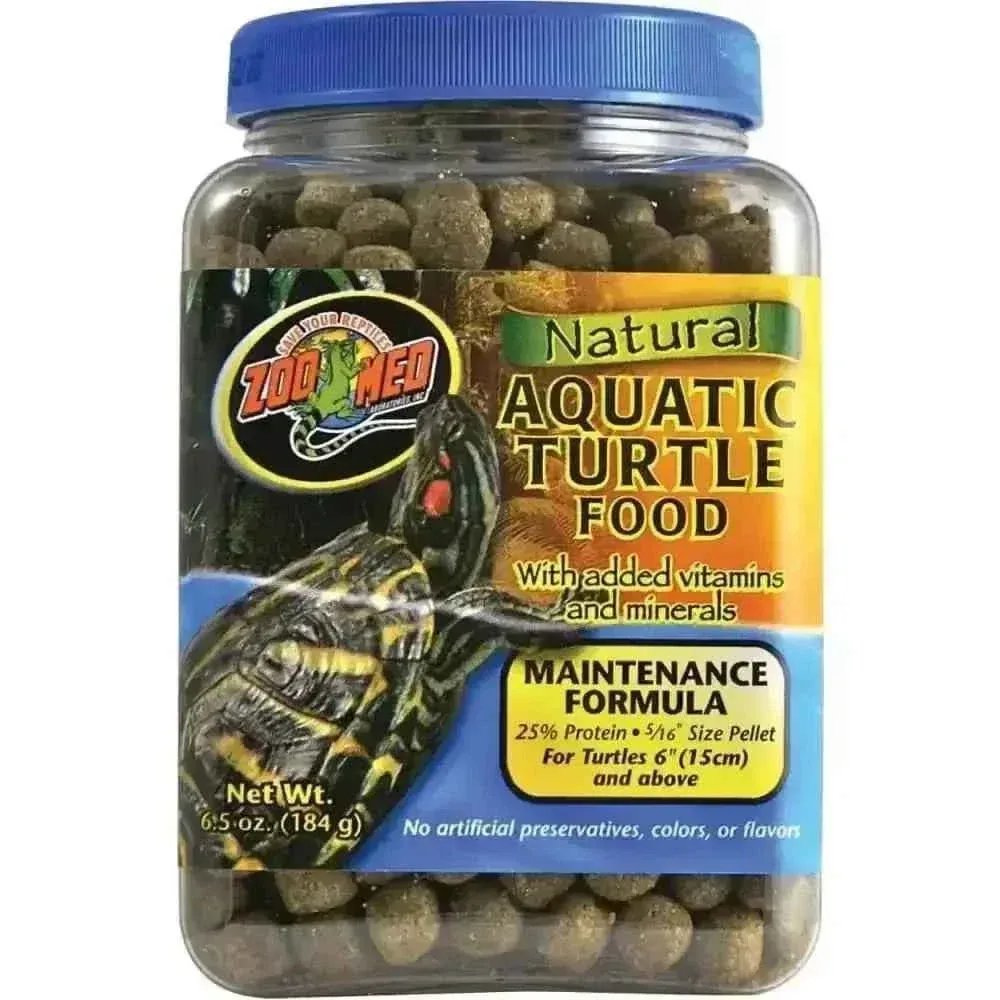 Zoo Med Natural Aquatic Turtle Food - Maintenance Formula Pellets