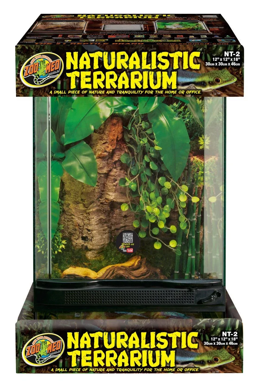 Zoo Med Naturalistic Terrarium 12inx12inx18in