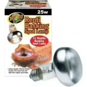 Zoo Med Repti Basking Spot Lamp 125W – Reptile Heat Bulb, 2-Pack