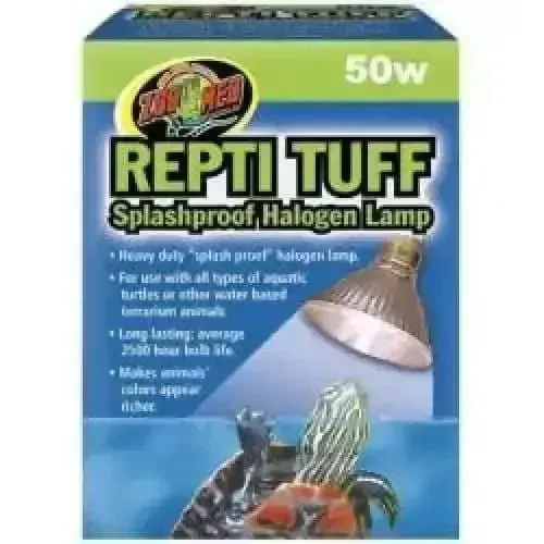 Zoo Med Repti Tuff Splashproof Halogen Lamp White