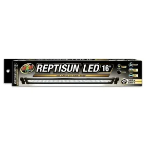 Zoo Med ReptiSun LED 24W Terrarium Hood with Sunrise & Sunset Timer – 16"
