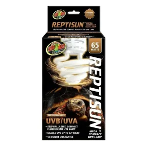 Zoo Med ReptiSun Mega Compact UVB/UVA Lamp 65 W